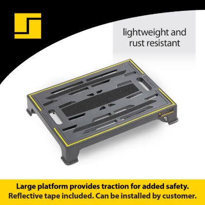 STROMBER ADJUSTABLE ALUM. PLATFORM STEP - PA275