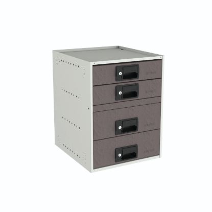 ROLACASE 4 DRAWER STORAGE CABINET KIT - RCKIT4012