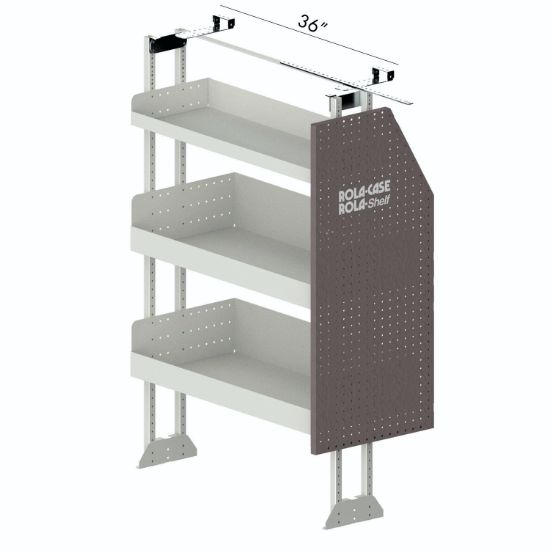ROLACASE VAN SHELVING BASIC BIN PACKAGE - RSLRFBAPA