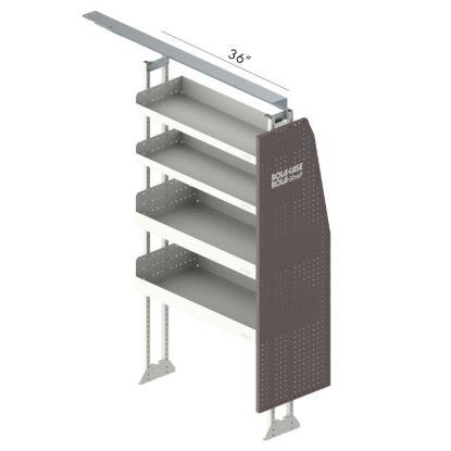 ROLACASE VAN SHELVING BASIC BIN PACKAGE - RSMRSBAPA