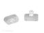 RV DESIGNER 2PK MINI BLIND RAIL ENDS - A300