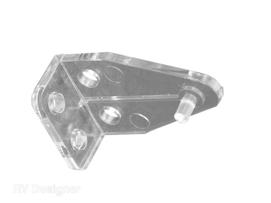RV DESIGNER 2PK MINI BLIND HOLD DOWNS - A301
