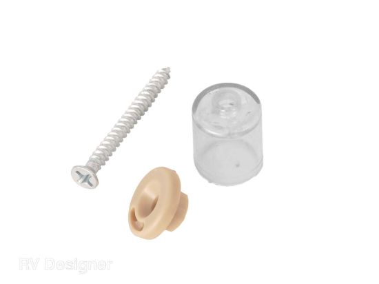 RV DESIGNER 2PK PLEATED SHADE HOLD DO - A311
