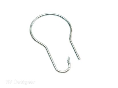 RV DESIGNER 12PK METAL SHOWER CURTAIN - A403