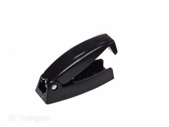 RV DESIGNER 1PR BAGGAGE CATCH BLK ROU - E210
