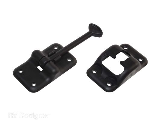 RV DESIGNER 3 1/2' T-STYLE DOOR HOLDE - E232