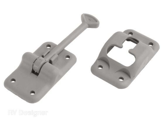 RV DESIGNER 3 1/2' ENTRY DOOR HOLDER- - E234