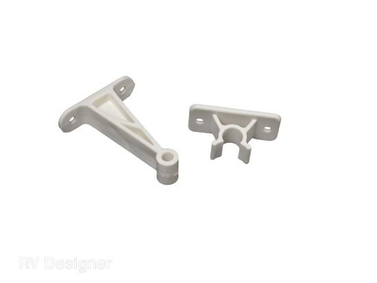 RV DESIGNER 3' DOOR HOLDER WHITE - E241