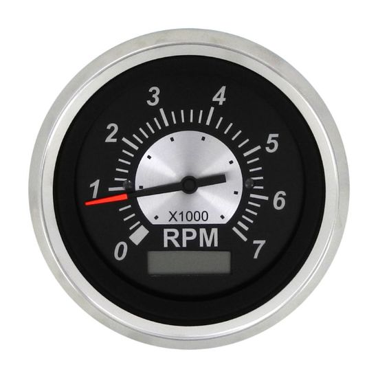 SIERRAMARINE TACH 7K/HOURMETER  BLACK STERLING 3 - 67364P