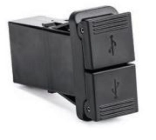 SIERRAMARINE DUAL PORT USB 2.0 CHARGER  SQUARE D - AP10020