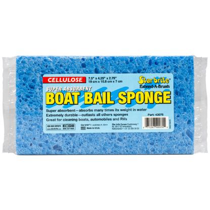 STAR BRITE CELLULOSE BIG BOAT BAIL SPONGE 7X3 - 040075