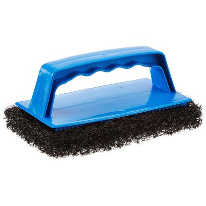 STAR BRITE SCRUB PAD WITH HANDLE (COARSE) (BLA - 040131