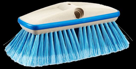 STAR BRITE MEDIUM DLX.BRUSH BLUE 8' - 040162