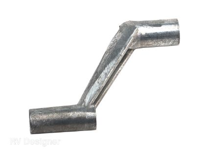 RV DESIGNER 1' METAL WINDOW CRANK - H707