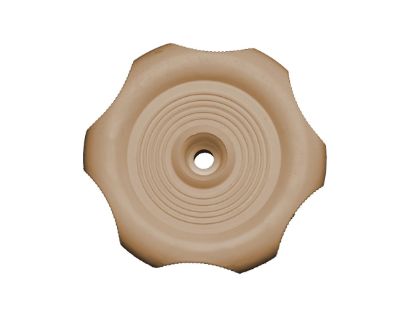 RV DESIGNER 1' SHAFT WINDOW KNOB-BEIG - H719