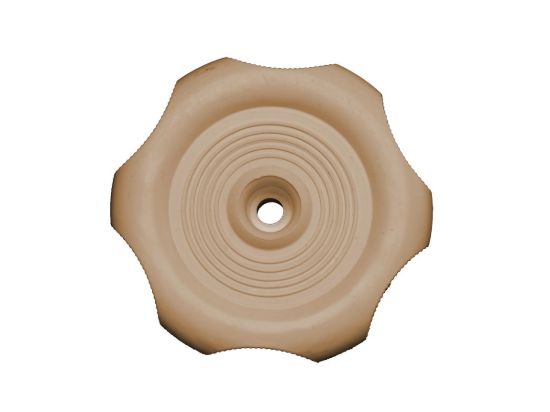 RV DESIGNER 1' SHAFT WINDOW KNOB-BEIG - H719