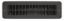 RV DESIGNER BLK PLAST VENT REG DAMP 2.25'X10' - H841