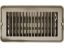RV DESIGNER VENT REGISTER  TAN  METAL  DAMP 4'X - H871