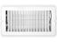RV DESIGNER VENT REGISTER  WHITE  METAL  DAMP 4 - H873