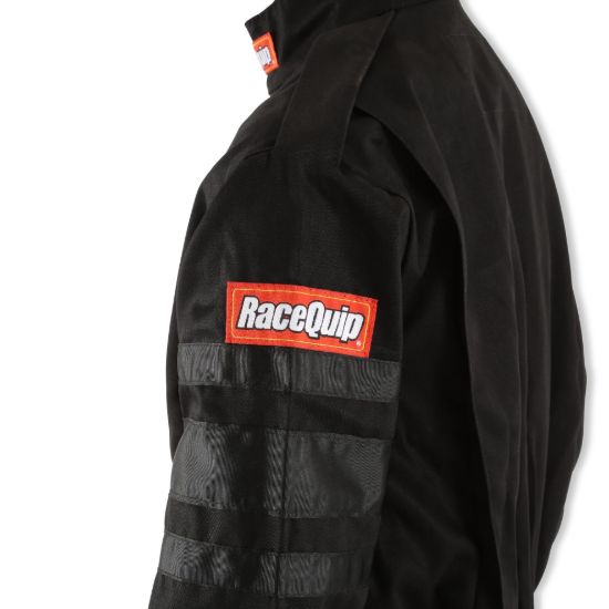 RACEQUIP SFI-1 1-L SUIT  BLACK LAR - 110005