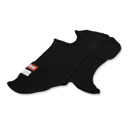 RACEQUIP SFI 3.3 FR SINGLE LAYER HOOD BLACK - 433991