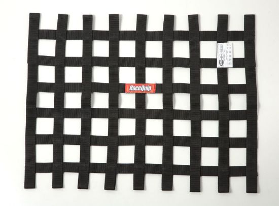 RACEQUIP CE CAR WINDOW NET BLACK 1 - 721005