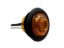 RV DESIGNER AMBER ROUND PC-RATED LED MARKER LIG - L922