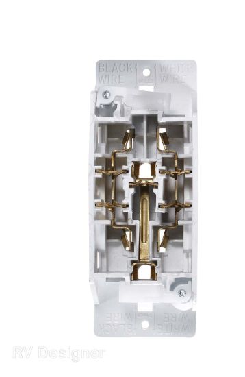 RV DESIGNER SPEEDWIRE DUAL OUTLET W/C - S831