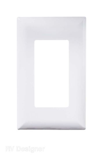 RV DESIGNER CONTEMPORARY COVER PLATE- - S849