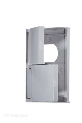 RV DESIGNER WEATHERPROOF DUAL OUTLET- - S901
