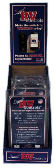 RV INTELLIGN SMART RV CONTROLS  POP DISPLAY 5 PK - RVI04RC01P