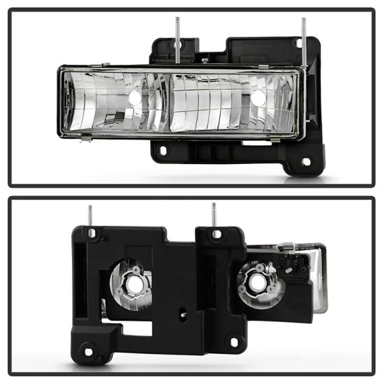 SPYDER CRYSTAL CHROME LIGHTS - 5012388