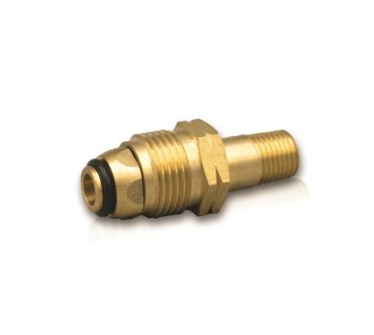 SUBURBAN MFG BRASS FITTING  EXCESS FLOW POL ADAP - LPBPOL
