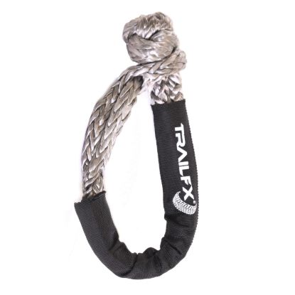 TRAILFX ROPE SHACKLE SINGLE BLK 7500 LBS - WA047