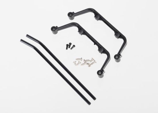 TRAXXAS LANDING SKID(BLACK ANODZD - 6356