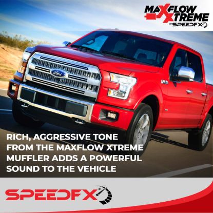 SPEEDFX CAT-BACK EXHAUST AXLE DUMP F150 - 50300