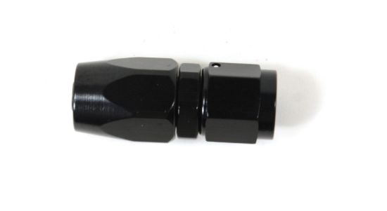 SPEEDFX -8AN ST BLK HOSE END - 510800BK