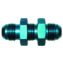 SPEEDFX -4AN BLU ST BULKHEAD FLARE - 560432