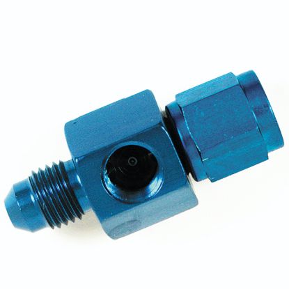 SPEEDFX -4AN W/1/8NPTF PORT PRESS GA FTG - 560441BK