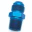 SPEEDFX -4AN X1/4NPTF BLU ST FL TO PIPE ADP - 560496