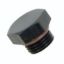 SPEEDFX -16AN BLK ST THRD(O-RING) PLG - 561614BK