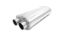 VIBRANT STREETPOWER OVAL MUFFLER  2.50' INL - 10538