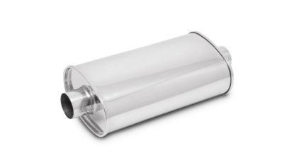 VIBRANT STAINLESS STEEL OVAL MUFF - 1103