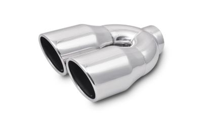 VIBRANT 2.5' ID DUAL 3.5' OD ROUND SS TIPS - 1326