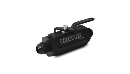 VIBRANT -8AN TO -8AN MALE SHUT OFF VALVE - - 16748