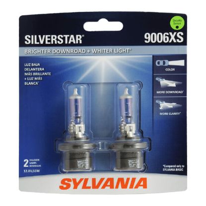 SYLVANIA SILVERSTR CAPSULE TWIN PK - 9006XSST2