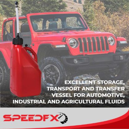SPEEDFX SPEEDFX RED UTILITY 5 GAL JUG - 8830