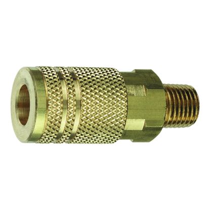 TRUFLATE COUPLER C21B BRS 1/4 IM 1 - 13225