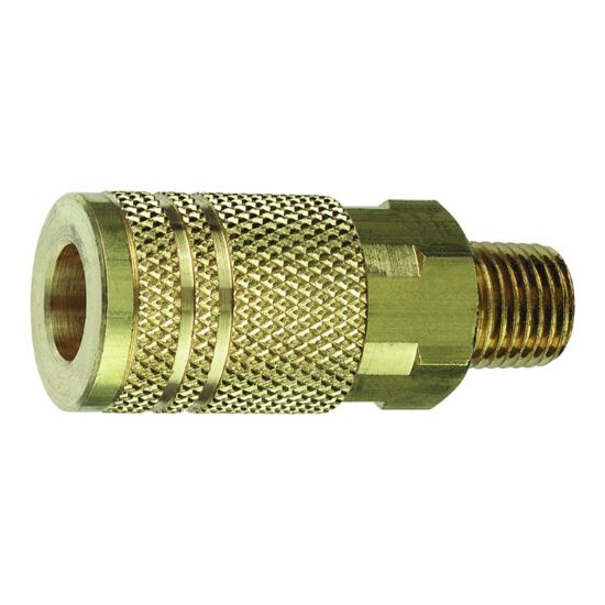 TRUFLATE COUPLER C21B BRS 1/4 IM 1 - 13225