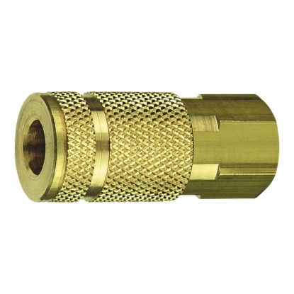 TRUFLATE COUPLER C38B BRS 1/4 ARO - 13335